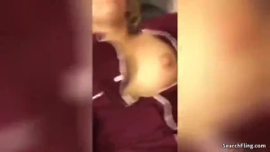 Slut caught him recording while pounding